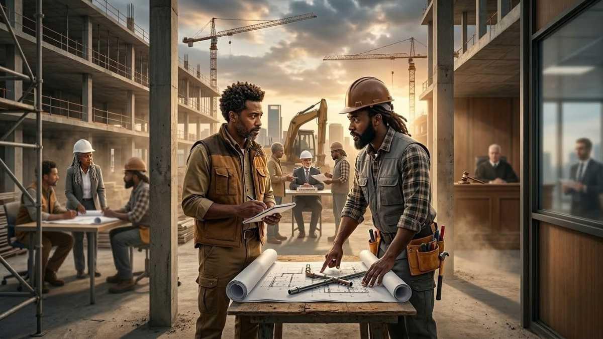 Dispute resolution clauses in construction contracts