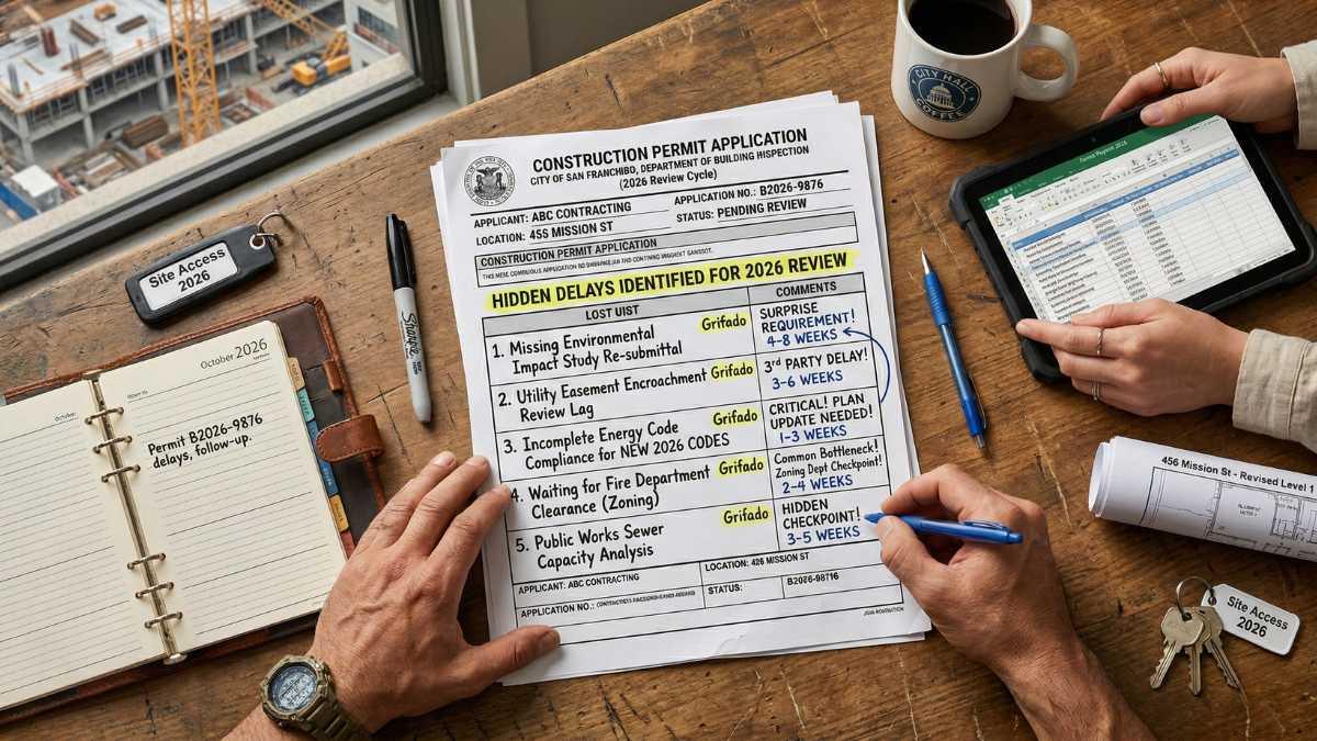 Construction permits in the United States: the real approval process, hidden delays, and how contractors avoid permit bottlenecks in 2026