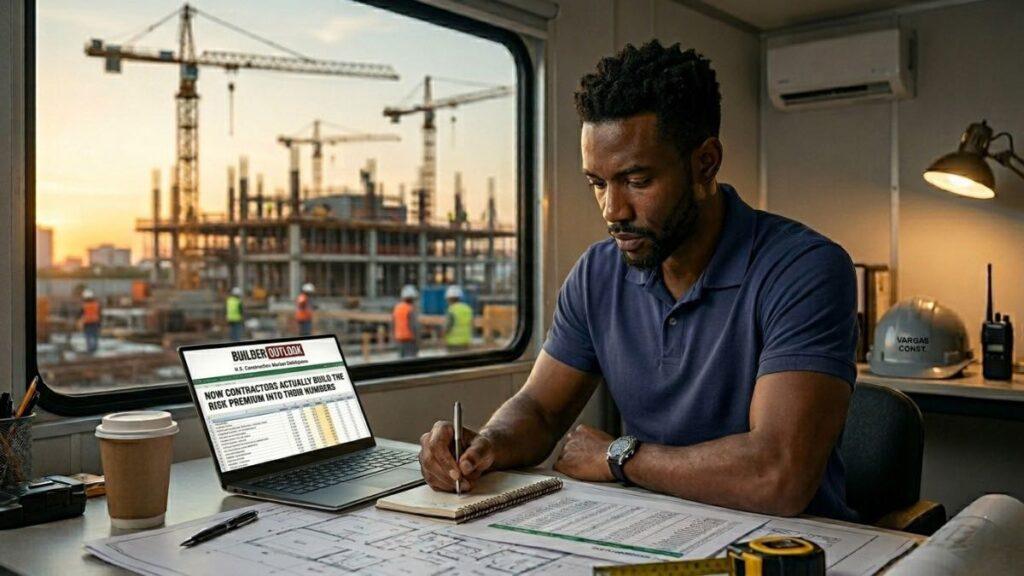 HOW CONTRACTORS ACTUALLY BUILD THE RISK PREMIUM INTO THEIR NUMBERS