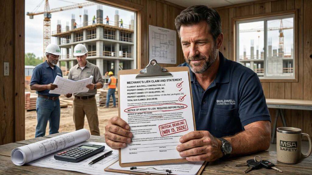 THE CRITICAL STEPS TO SECURE LIEN RIGHTS