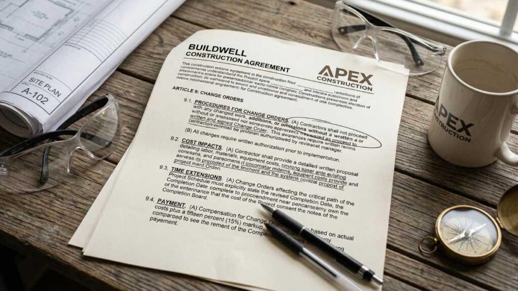 THE ROLE OF CONTRACT CLAUSES IN CHANGE ORDER CONTROL